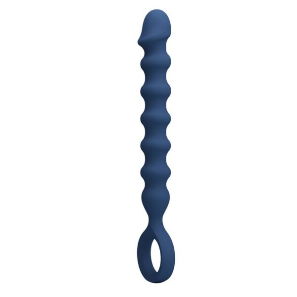 Mr Play — Anal Beads, Silicone, 28.5 cm, Blue — view 6