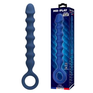 Mr Play — Anal Beads, Silicone, 28.5 cm, Blue