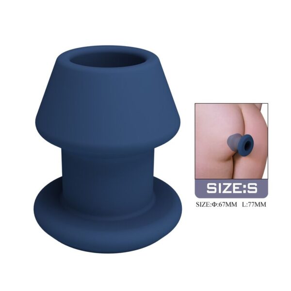 Mr Play Jack — Butt Plug, Silicone, Size S, Blue — Anal — view 6