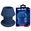 Mr Play Jack — Butt Plug, Silicone, Size S, Blue — Anal