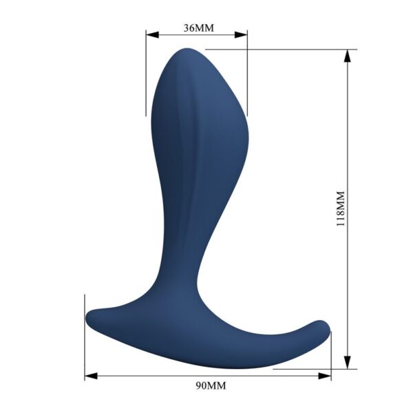 Mr Play — Prostate Massager, Silicone, Blue — Anal — view 7