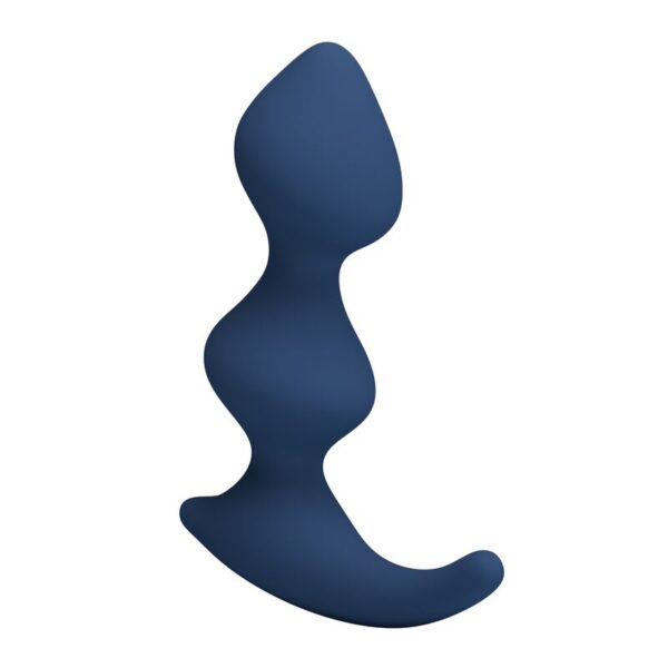 Mr Play Ergonomic — Butt Plug, Silicone, Blue — Anal — view 3