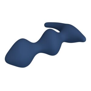 Mr Play Ergonomic — Butt Plug, Silicone, Blue — Anal — view 4