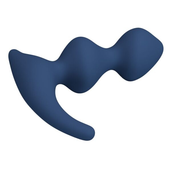 Mr Play Ergonomic — Butt Plug, Silicone, Blue — Anal — view 7