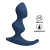 Mr Play Ergonomic — Butt Plug, Silicone, Blue — Anal