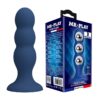 Mr Play 3 Balls — Butt Plug, Suction Cup, Blue — Anal