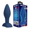 Mr Play Tapered — Butt Plug, Silicone, Size M, Blue — Anal