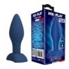 Mr Play Tapered — Butt Plug, Silicone, Size S, Blue — Anal