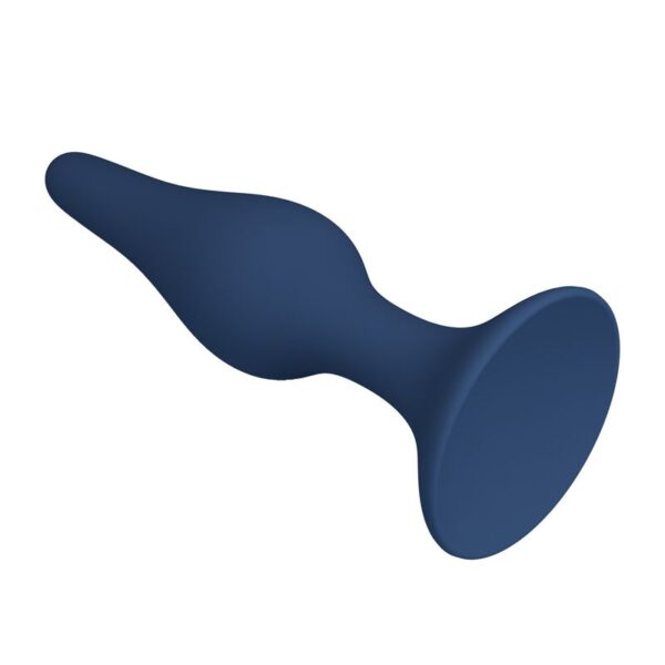 Mr Play Tapered — Butt Plug, Silicone, Size XL, Blue — Anal — view 3