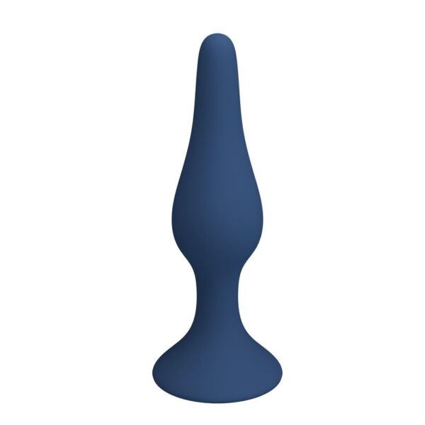 Mr Play Tapered — Butt Plug, Silicone, Size XL, Blue — Anal — view 5