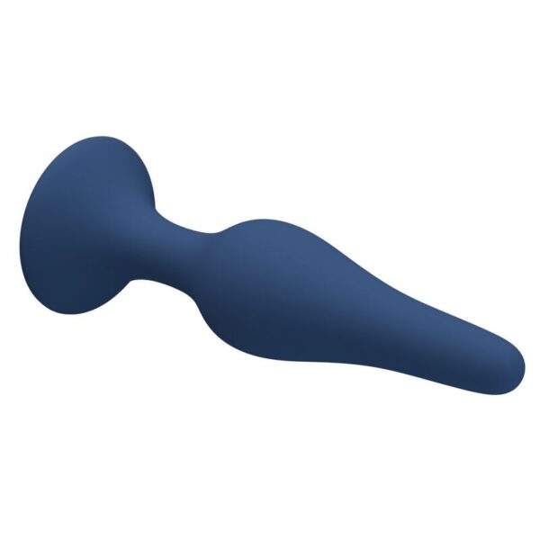 Mr Play Slim — Butt Plug, Silicone, Size L, Blue — Anal — view 6