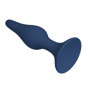 Mr Play Slim — Butt Plug, Silicone, Size S, Blue — Anal — view 4