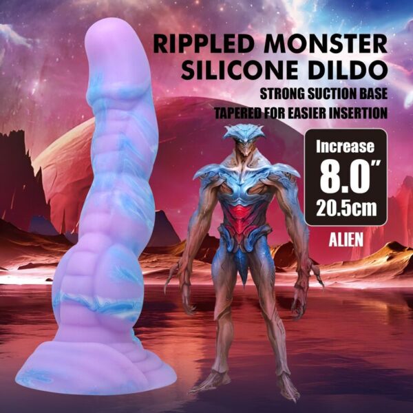 Power Monsters Alien — Fantasy Dildo, 20.5 cm — Dildos — view 7