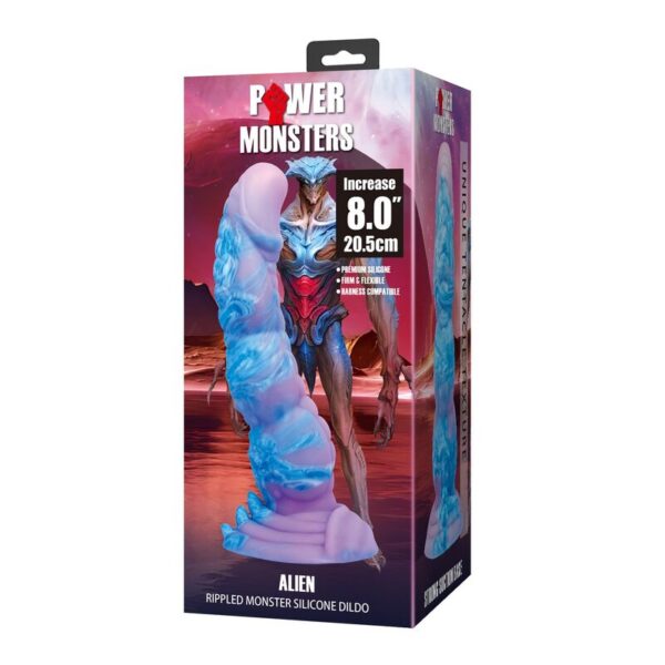 Power Monsters Alien — Fantasy Dildo, 20.5 cm — Dildos — view 3