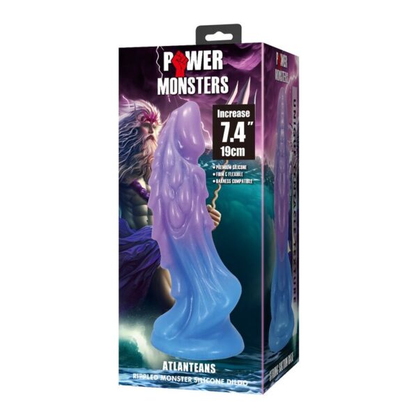 Power Monsters Atlanteans — Fantasy Dildo, 19 cm — Dildos — view 3