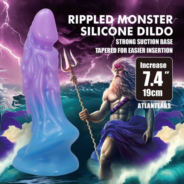 Power Monsters Atlanteans — Fantasy Dildo, 19 cm — Dildos — view 9