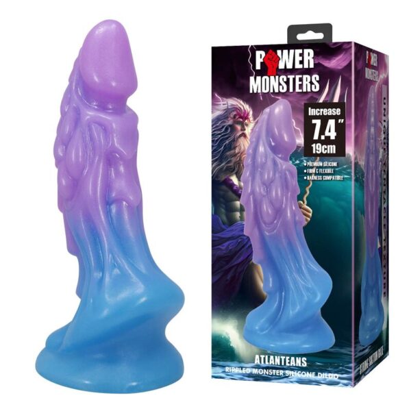 Power Monsters Atlanteans — Fantasy Dildo, 19 cm — Dildos — view 8