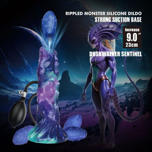 Power Monsters Duskwalker Sentinel — Inflatable Dildo, 23 cm — Dildos — view 3