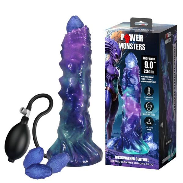 Power Monsters Duskwalker Sentinel — Inflatable Dildo, 23 cm — Dildos — view 2