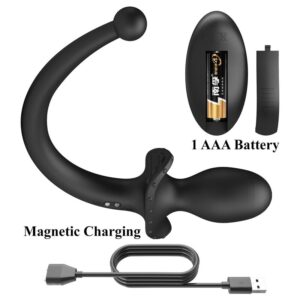 Mr Play — Anal Vibrator, Remote Control, Black — view 3