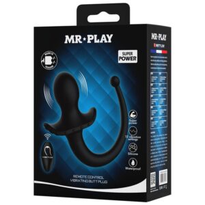 Mr Play — Anal Vibrator, Remote Control, Black — view 4