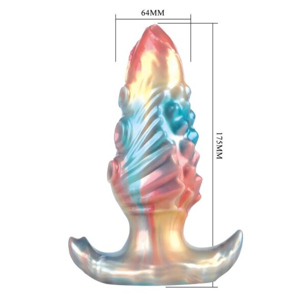 Power Monsters Ebon Leviathan — Inflatable Butt Plug, 18 cm — Anal — view 6
