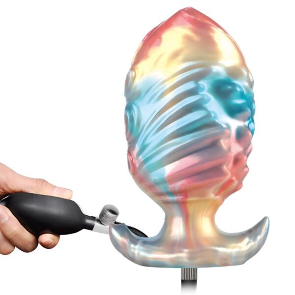 Power Monsters Ebon Leviathan — Inflatable Butt Plug, 18 cm — Anal — view 10