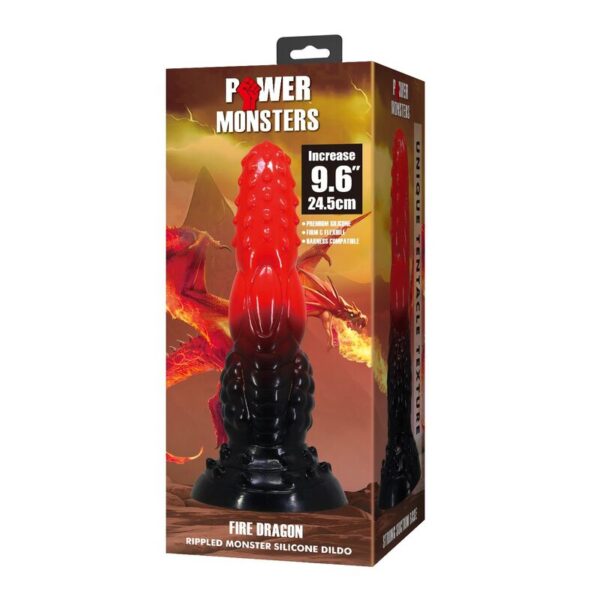 Power Monsters Fire Dragon — Fantasy Dildo, 24.5 cm — Dildos — view 9
