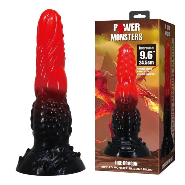 Power Monsters Fire Dragon — Fantasy Dildo, 24.5 cm — Dildos — view 7