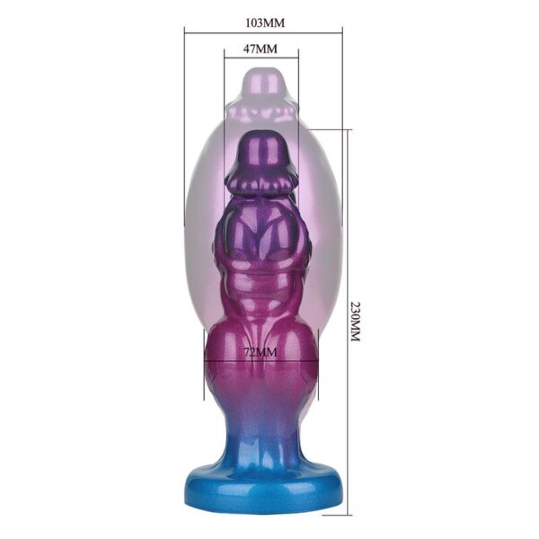 Power Monsters Rift Titan — Inflatable Dildo, 24 cm — Dildos — view 7