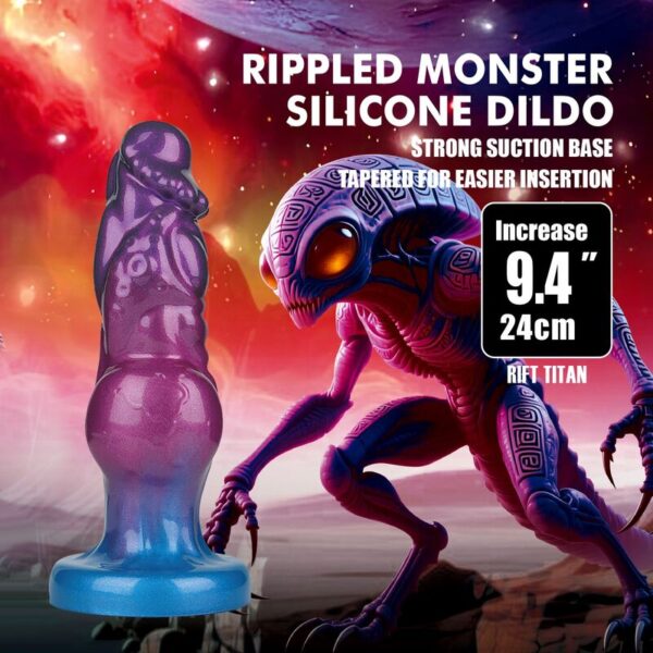 Power Monsters Rift Titan — Inflatable Dildo, 24 cm — Dildos — view 4