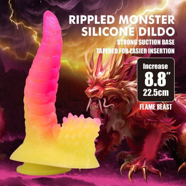 Power Monsters Ripplied Monster — Fantasy Dildo, 22.5 cm — Dildos — view 4