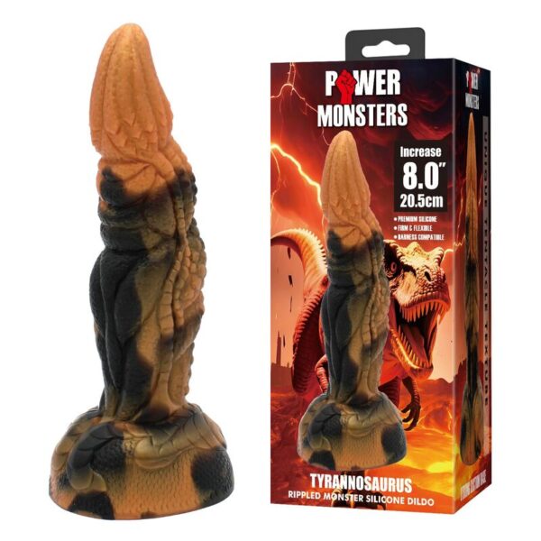 Power Monsters Tyrannosaurus — Fantasy Dildo, 20.5 cm — Dildos — view 8