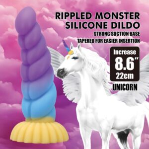 Power Monsters Unicorn — Fantasy Dildo, 22 cm — Dildos — view 4