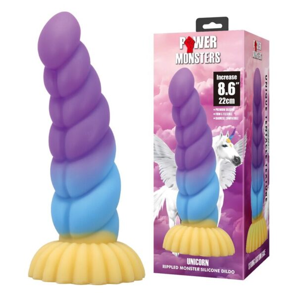 Power Monsters Unicorn — Fantasy Dildo, 22 cm — Dildos — view 3