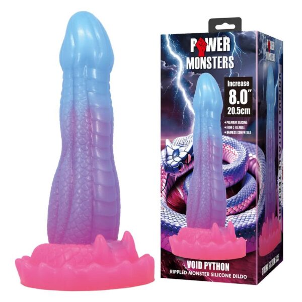 Power Monsters Void Python — Fantasy Dildo, 20.5 cm — Dildos — view 3