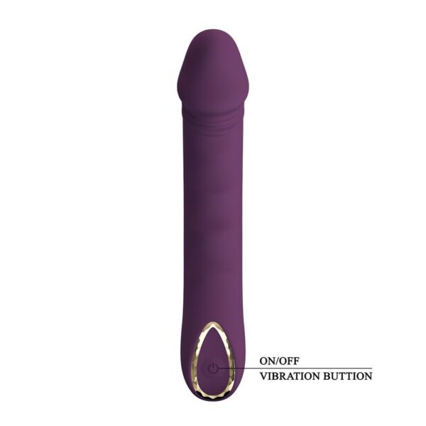 Pretty Love Amara — Realistic Vibrator, Rechargeable, Purple — Realistic Vibrators — view 10