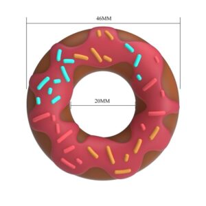 Pretty Love Super Donut — Cock Ring, Silicone, Pink — Classic Cock Rings — view 2