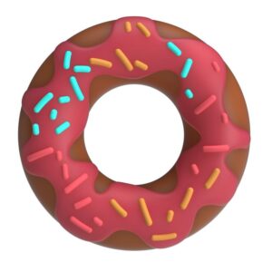 Pretty Love Super Donut — Cock Ring, Silicone, Pink — Classic Cock Rings