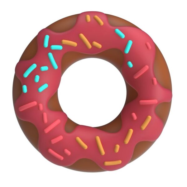 Pretty Love Super Donut — Cock Ring, Silicone, Pink — Classic Cock Rings