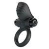 Pretty Love Adrien — Vibrating Cock Ring, Silicone, Black — Cock Rings