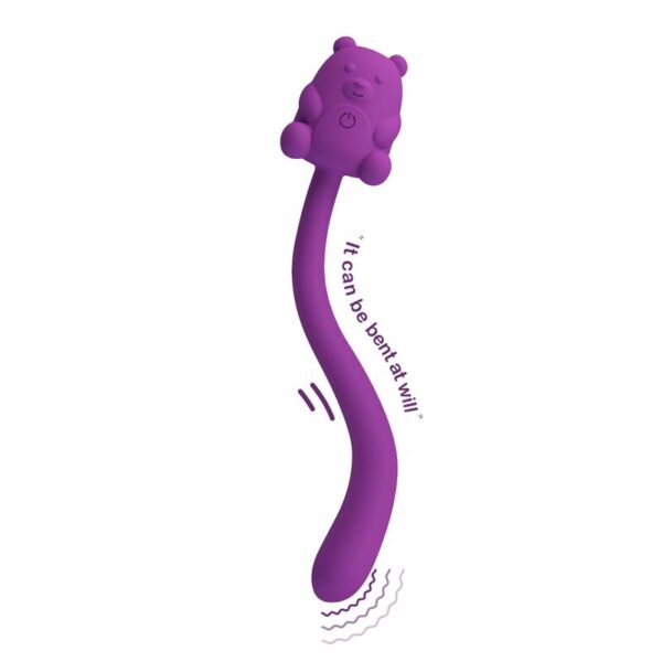 Pretty Love Cute Bear — Vibrator, Rechargeable, Purple — Mini Vibrators — view 8