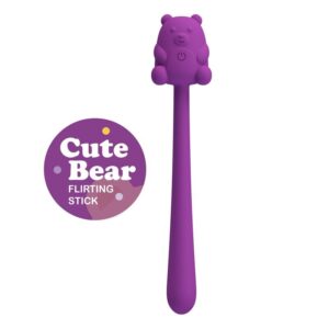 Pretty Love Cute Bear — Vibrator, Rechargeable, Purple — Mini Vibrators