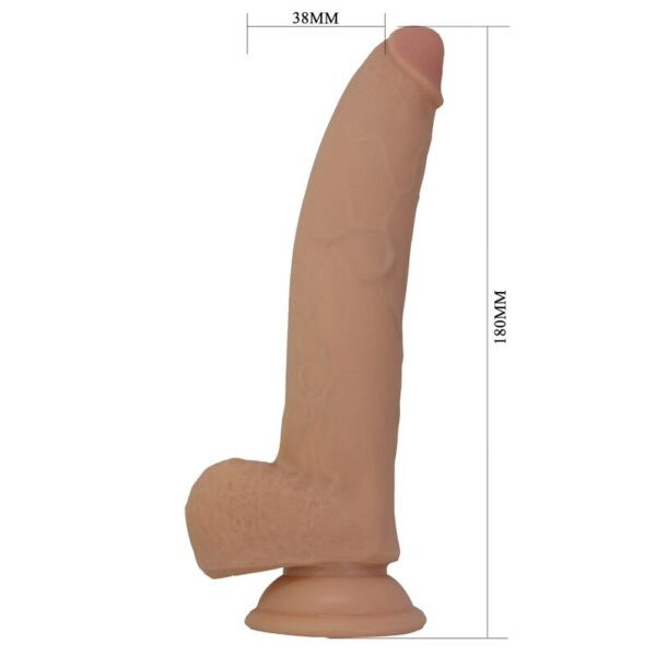 Pretty Love Ellcument — Realistic Dildo, Suction Cup, 18 cm — Dildos — view 5