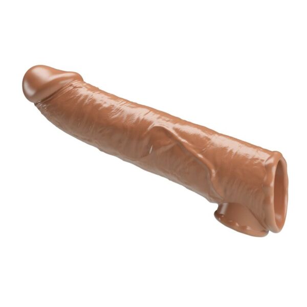 Pretty Love — Penis Extension Sleeve, 26 cm, Natural — Penis Accessories — view 3