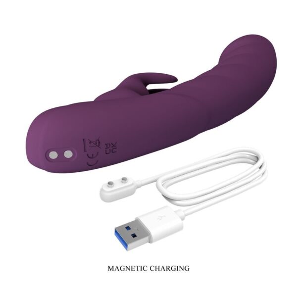 Pretty Love Harper — Rabbit Vibrator, Rechargeable, Purple — Rabbit Vibrators — view 5