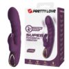 Pretty Love Harper — Rabbit Vibrator, Rechargeable, Purple — Rabbit Vibrators