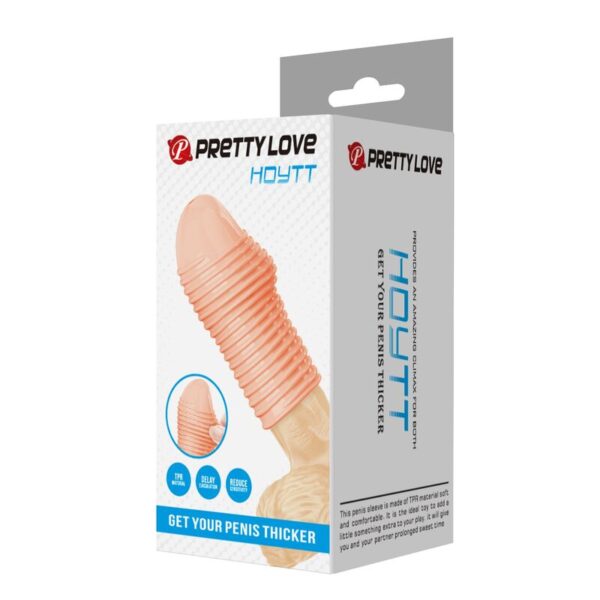 Pretty Love Hottt — Girth Sleeve, Natural — Girth Sleeves — view 3