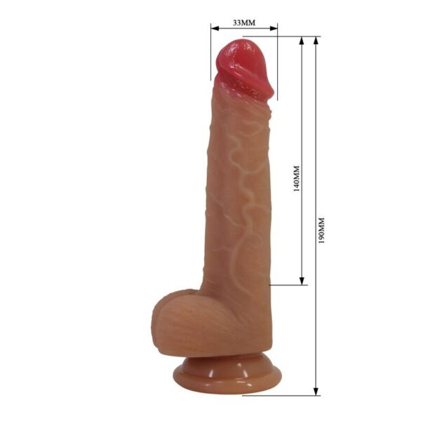 Pretty Love Jovita — Realistic Dildo, Suction Cup, 19 cm — Dildos — view 8