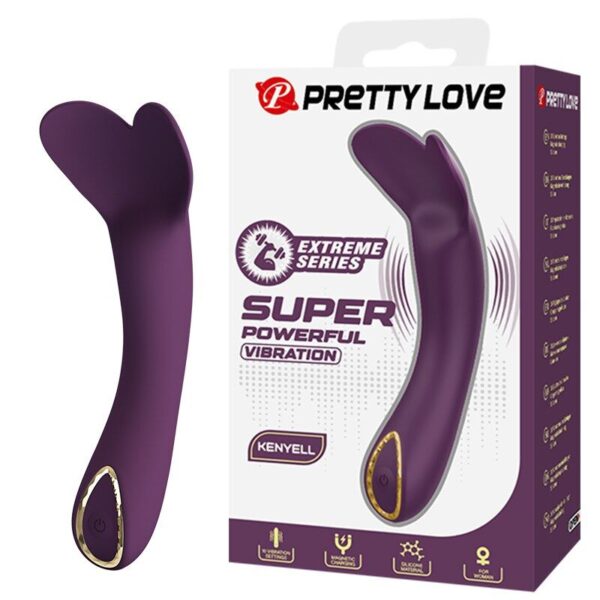 Pretty Love Kenyell — G-Spot Vibrator, Rechargeable, Purple — G-Spot Vibrators